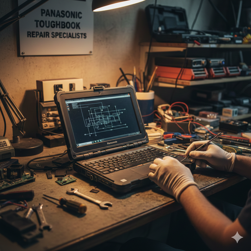 Panasonic CF D1 Reparatur